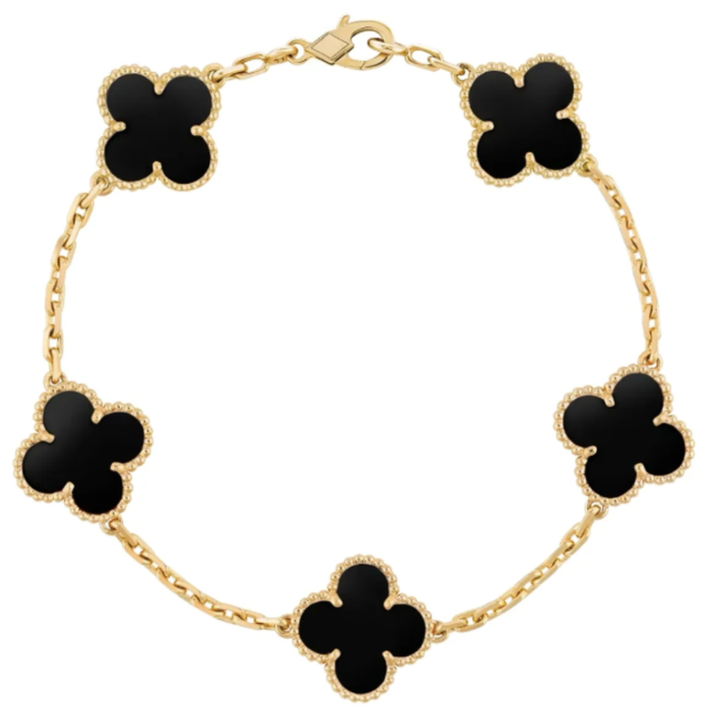 5 Motif Bracelet - Onyx