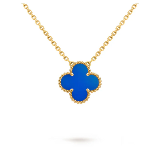 Single Clover Pendant - Agate