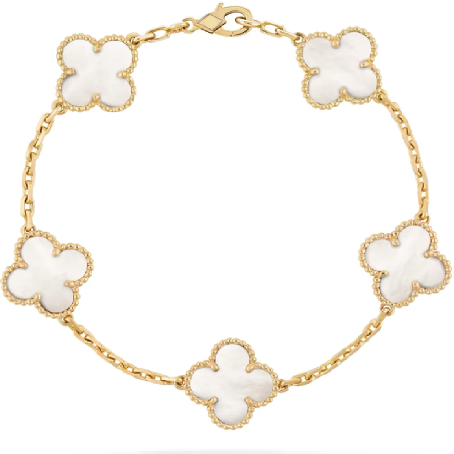5 Motif Bracelet - Mother Of Pearl